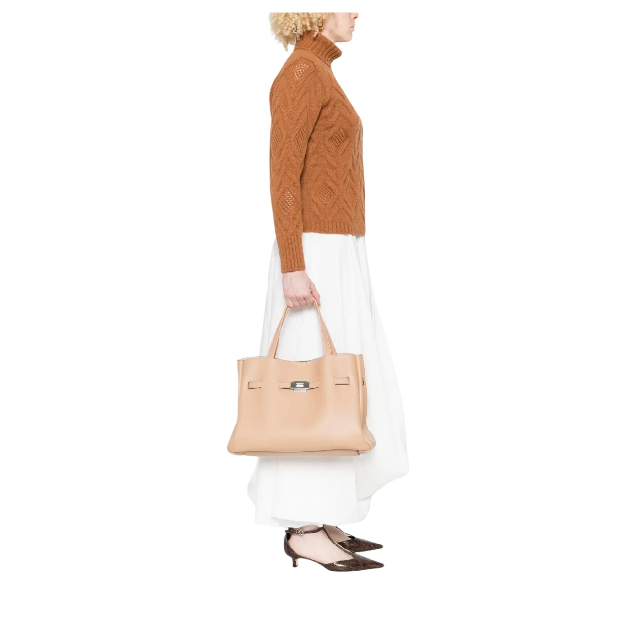 DKNY Pirkinių krepšys moterims, Marga, Bryar lg satchel 4