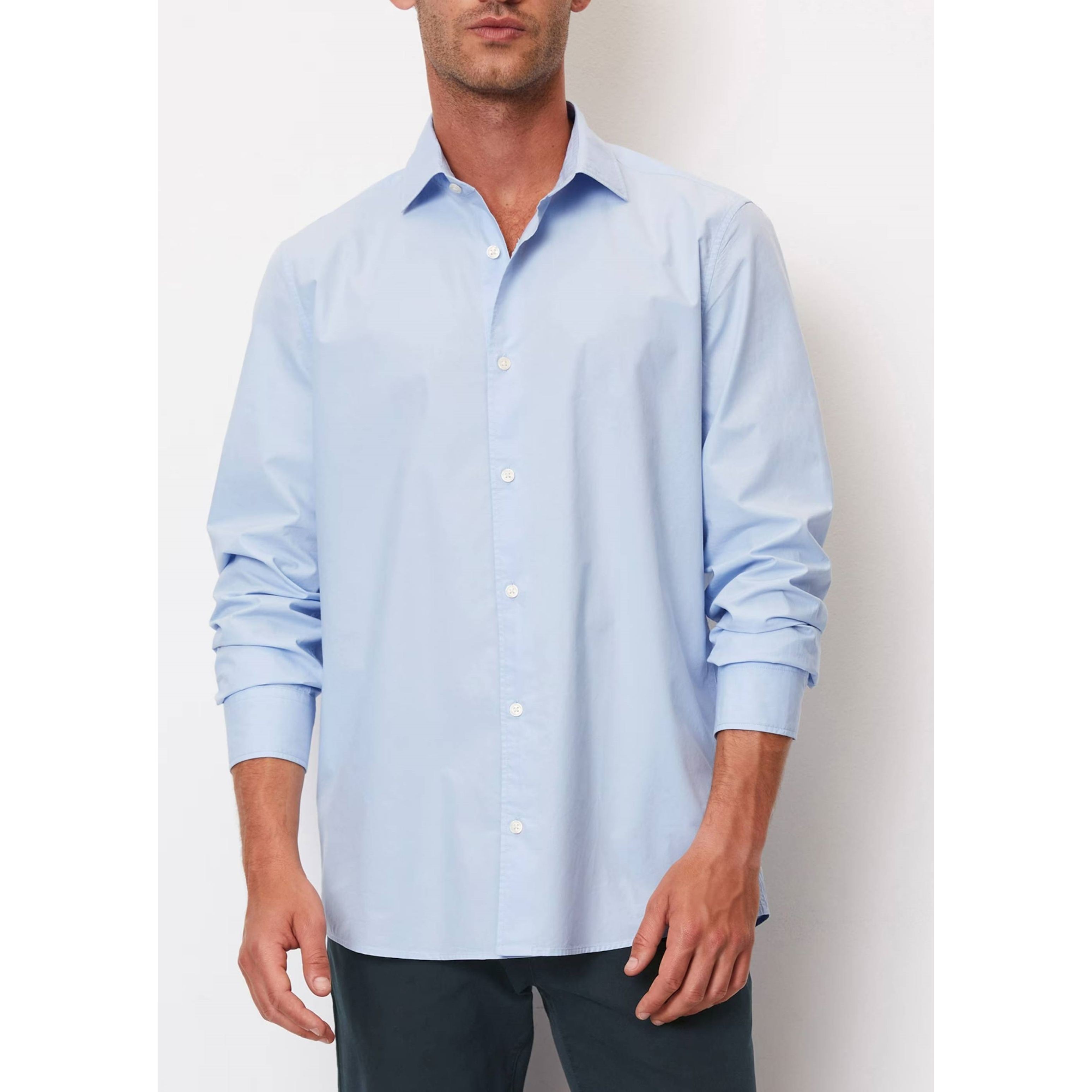 MARC O'POLO Marškiniai vyrams, Mėlyna 2