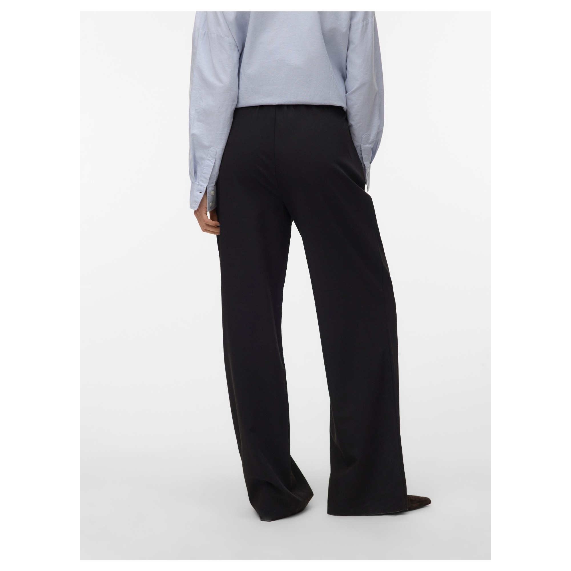 VERO MODA Formalios kelnės moterims, Juoda, Dallas 4