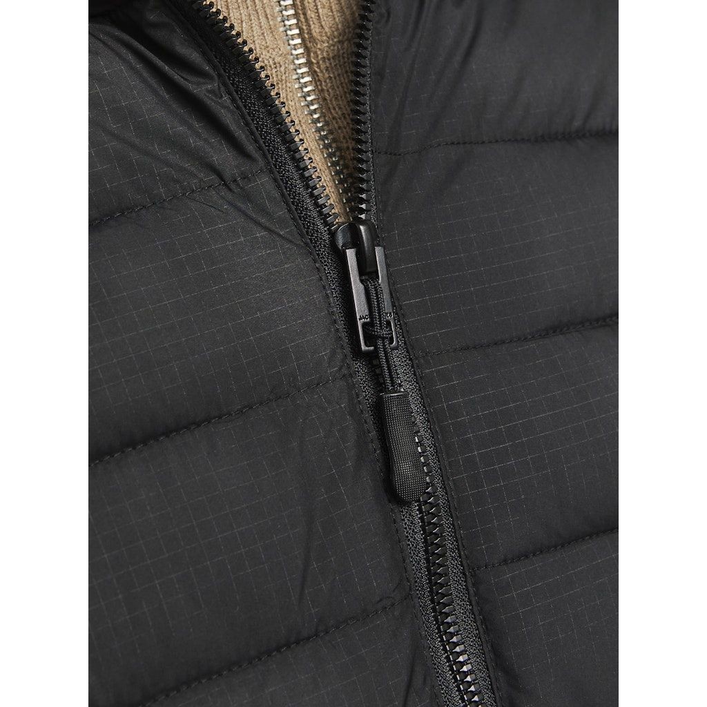 JACK & JONES Lengva striukė vyrams, Juoda, Estate hybrid jacket 4