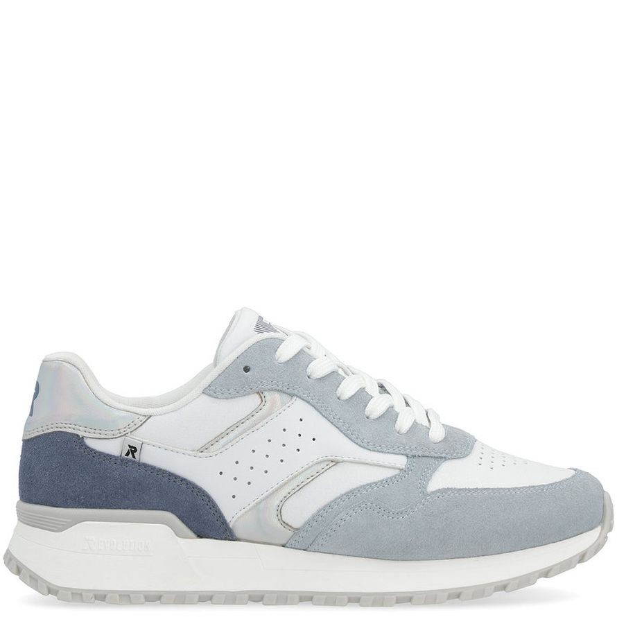 RIEKER Laisvalaikio bateliai moterims, Balta, LEISURE 3