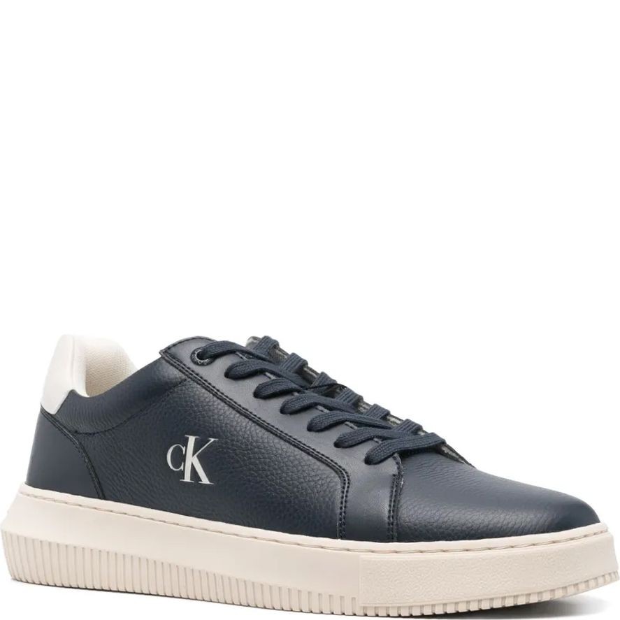 CALVIN KLEIN JEANS Laisvalaikio bateliai vyrams, Mėlyna, Chunky cupsole low top sneaker 1