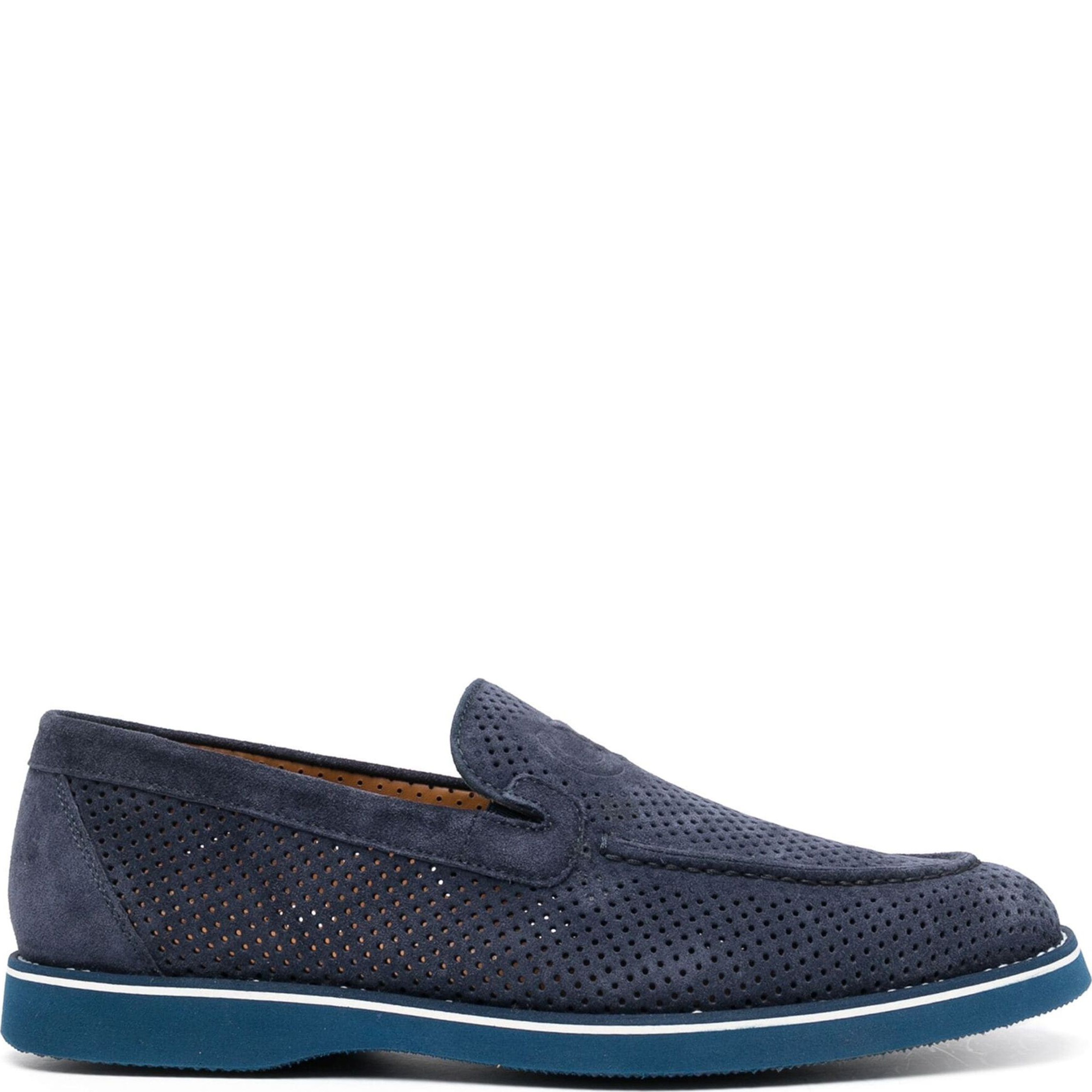 CESARE CASADEI Loaferiai vyrams, Mėlyna, Scarpa loafers 2