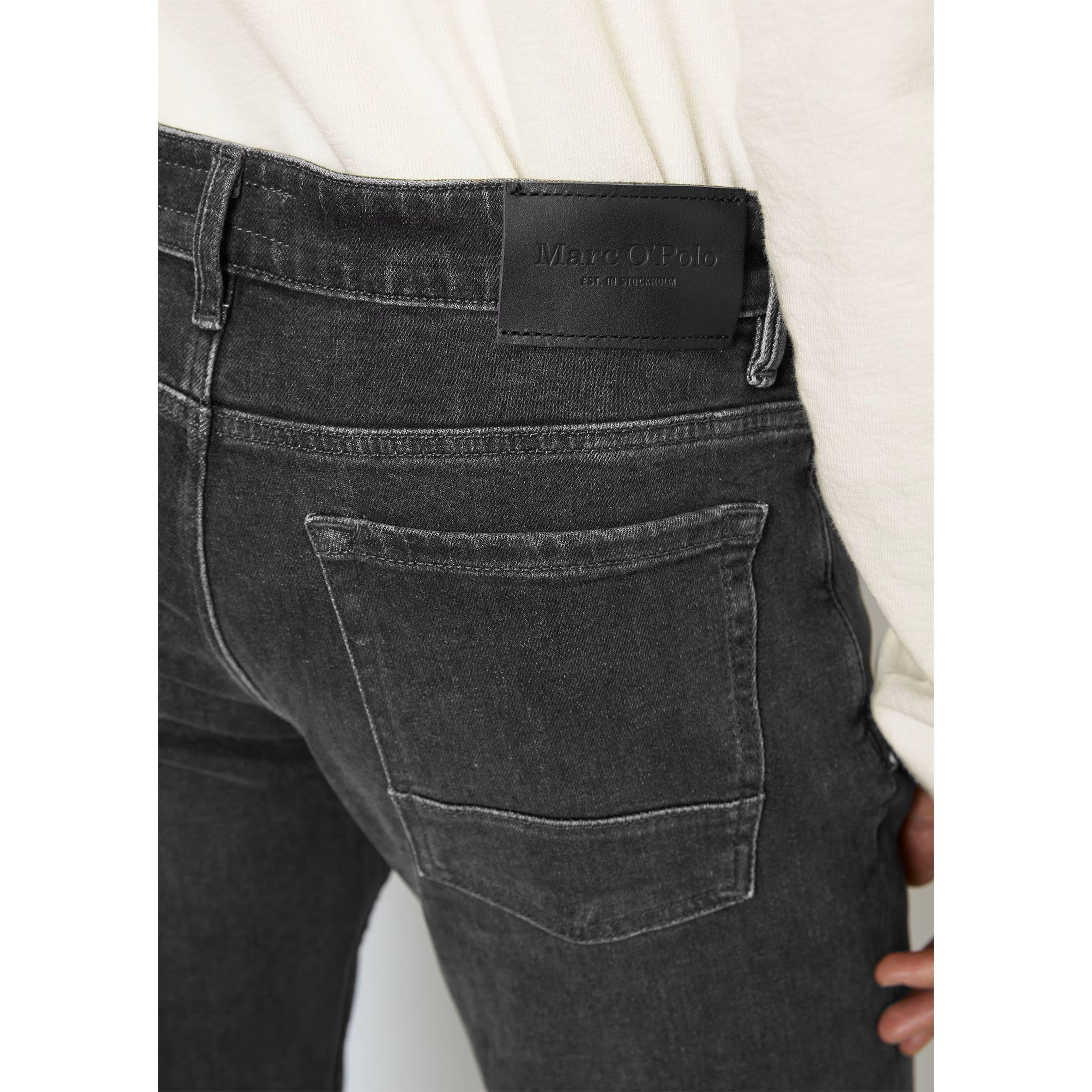MARC O'POLO Tiesūs džinsai vyrams, Pilka 4