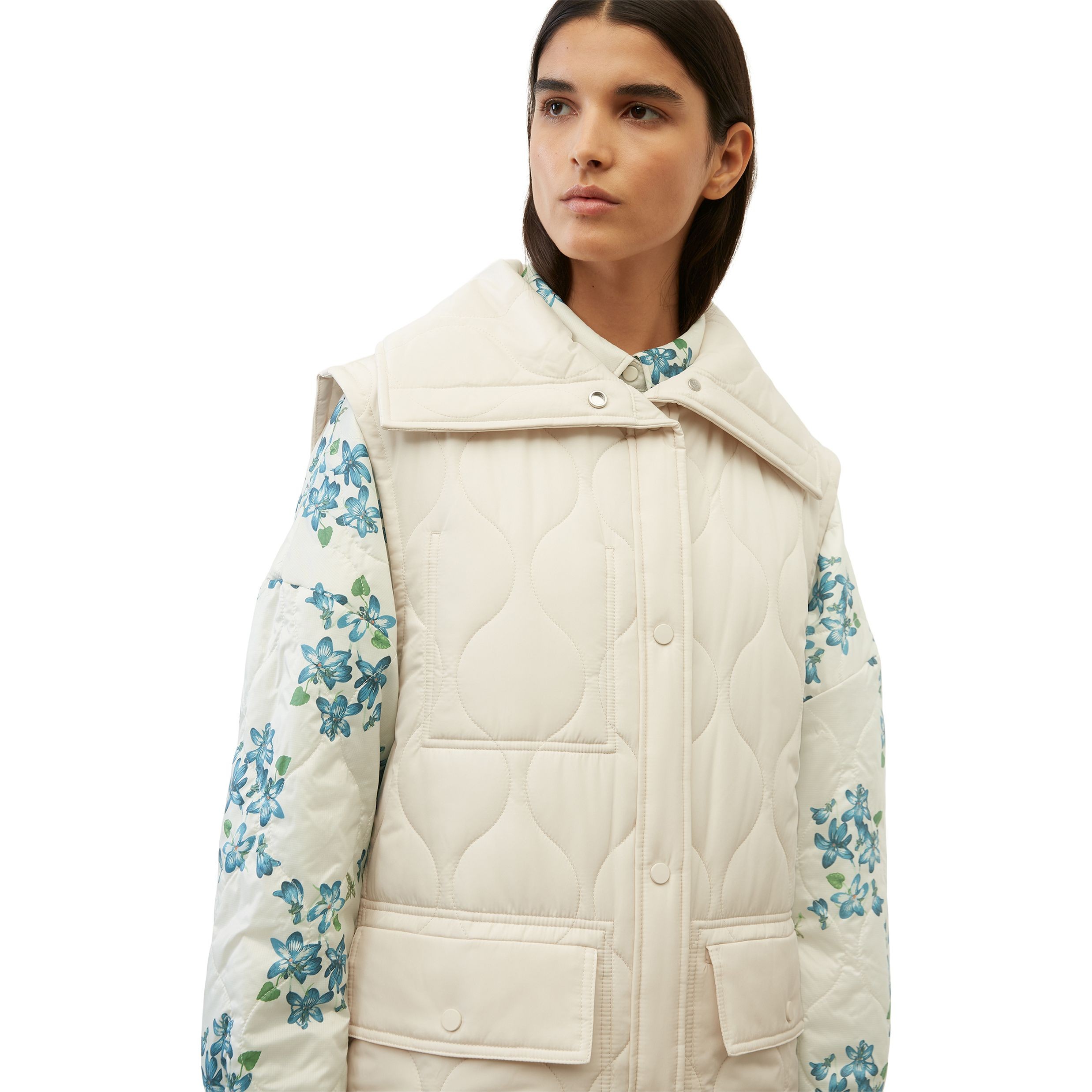 MARC O'POLO Vest moterims, chalky sand 4