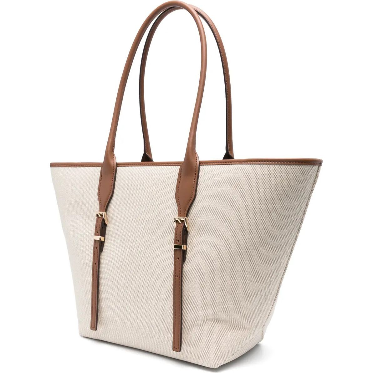 MICHAEL KORS Pirkinių krepšys moterims, Ruda, Lg buckle tote 2