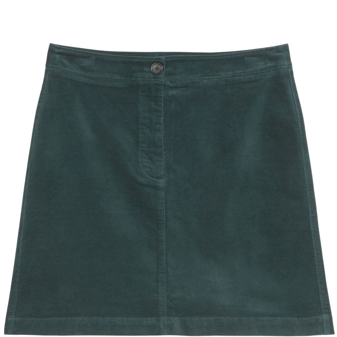 MARC O'POLO Midi sijonas moterims, Žalia 1