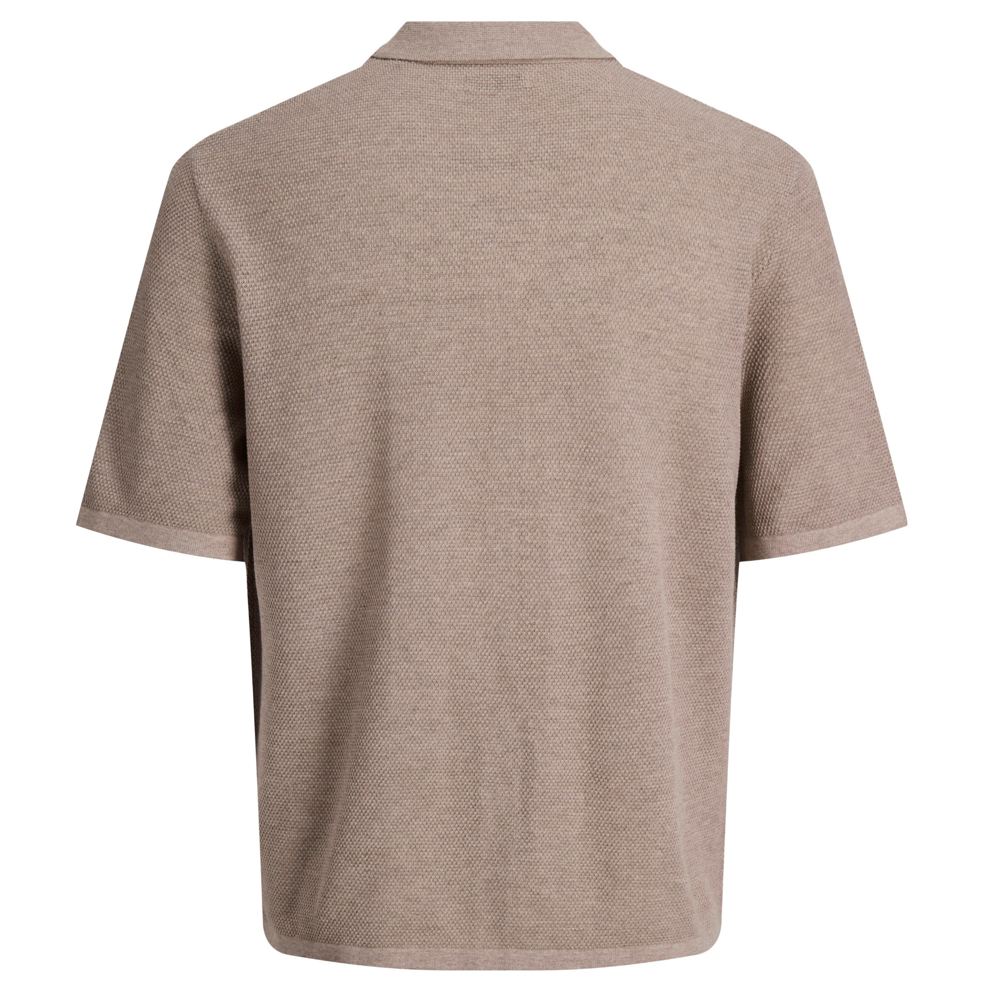 JACK & JONES Marškiniai trump. rankovėmis vyrams, Ruda, Chris knit 2