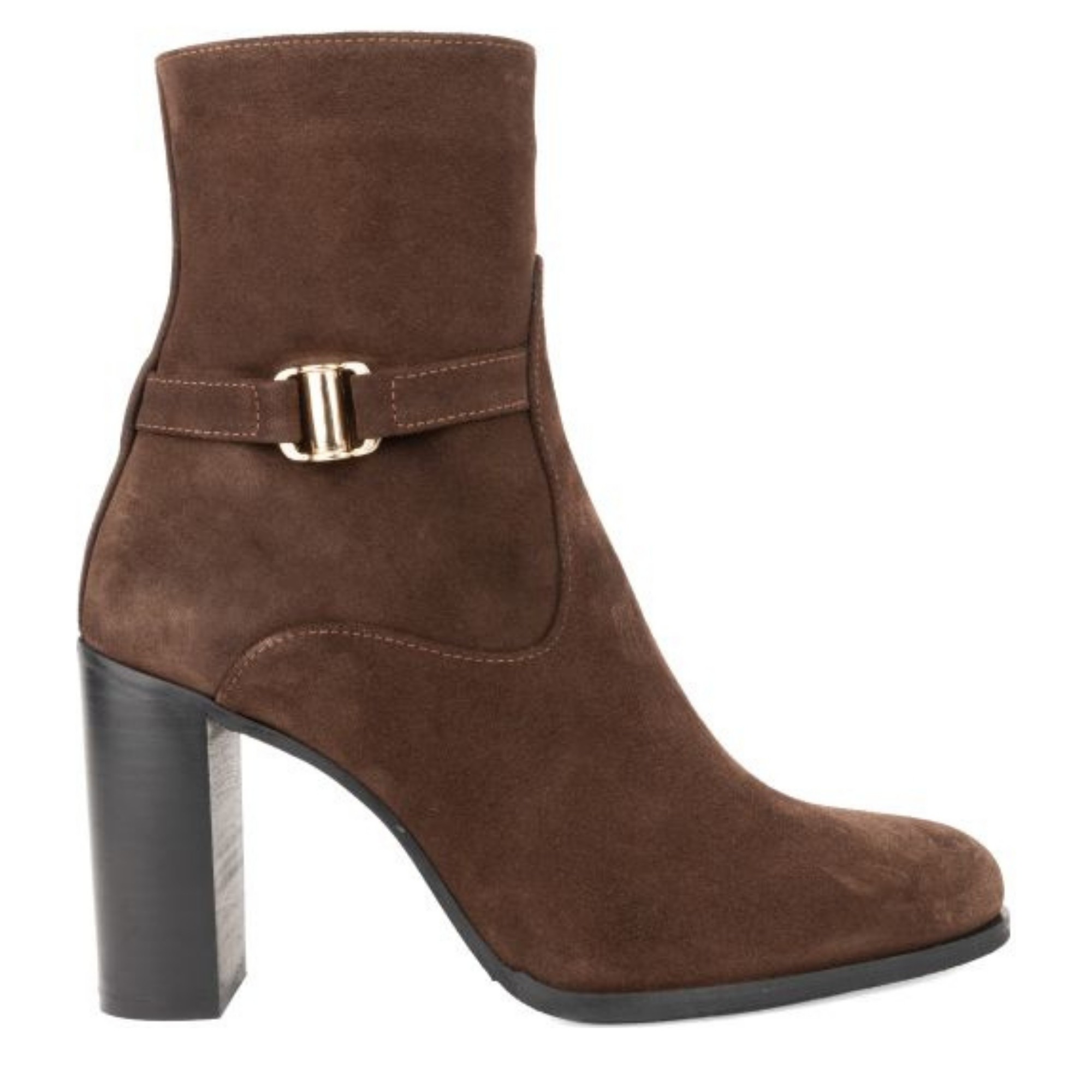 SERGIO MORETTI Aulinukai moterims, Ruda, Booties, smr6020-25213brw 2