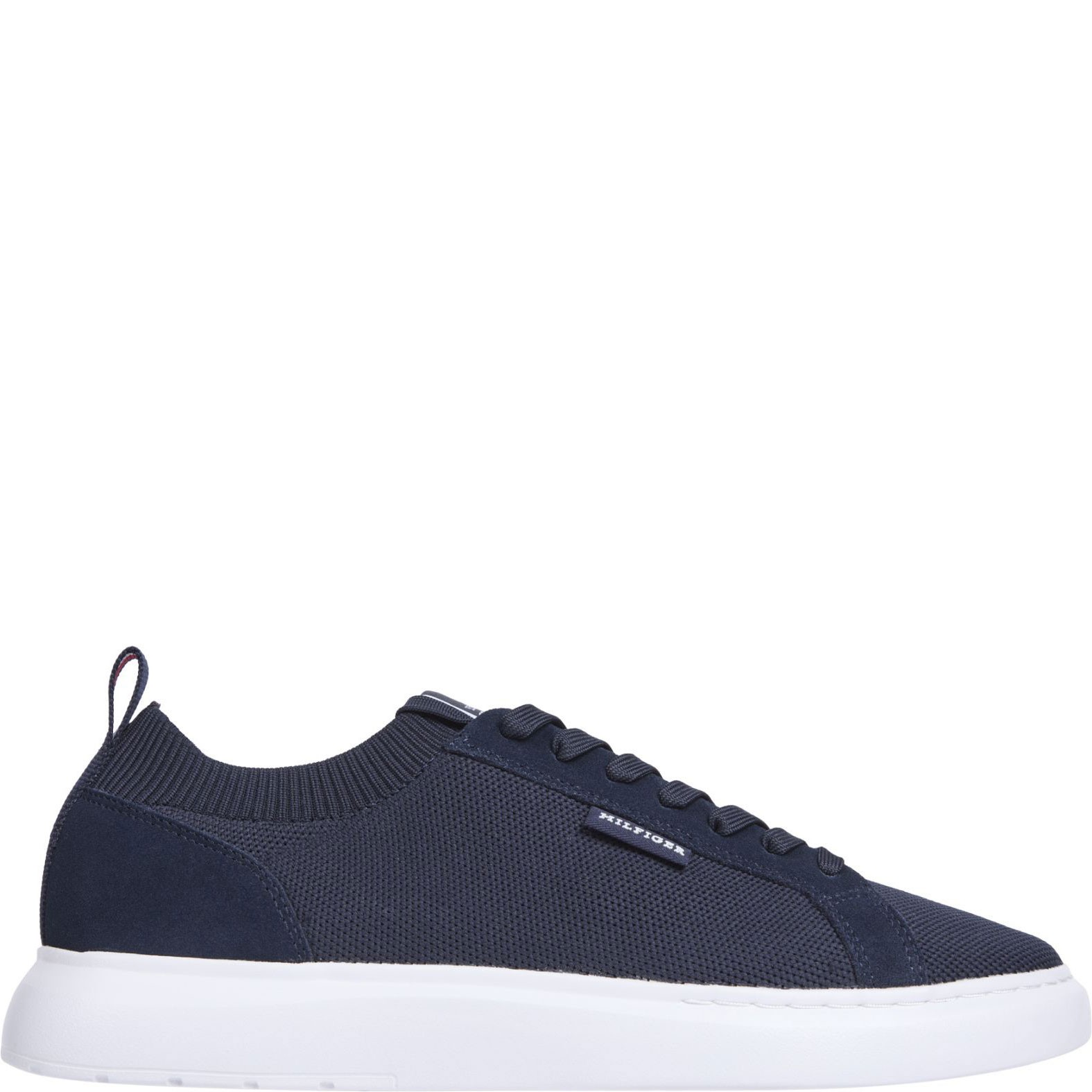 TOMMY HILFIGER Laisvalaikio bateliai vyrams, Mėlyna, Light cupsole knit sneaker 1