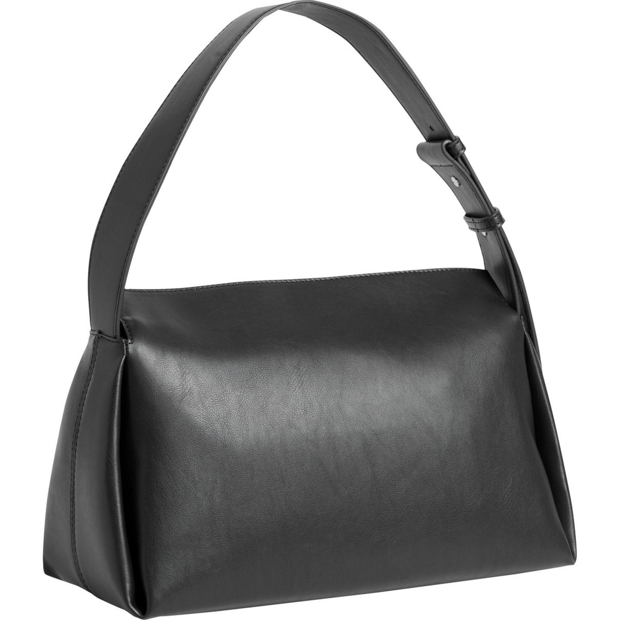 CALVIN KLEIN Rankinė per petį moterims, Juoda, Elevated soft shoulder bag 2