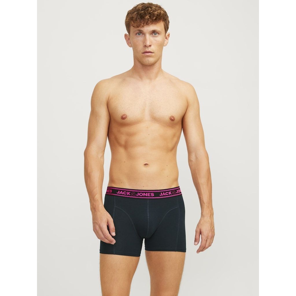 JACK & JONES Ilginti apatiniai vyrams, Marga, Ethan solid trunks 3 pack 7
