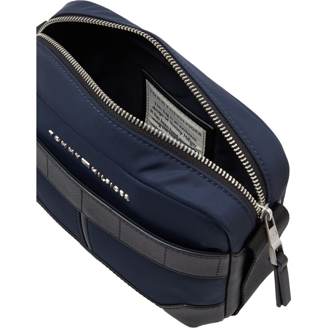 TOMMY HILFIGER Rankinė per petį vyrams, Mėlyna, Elevated camera bag 3