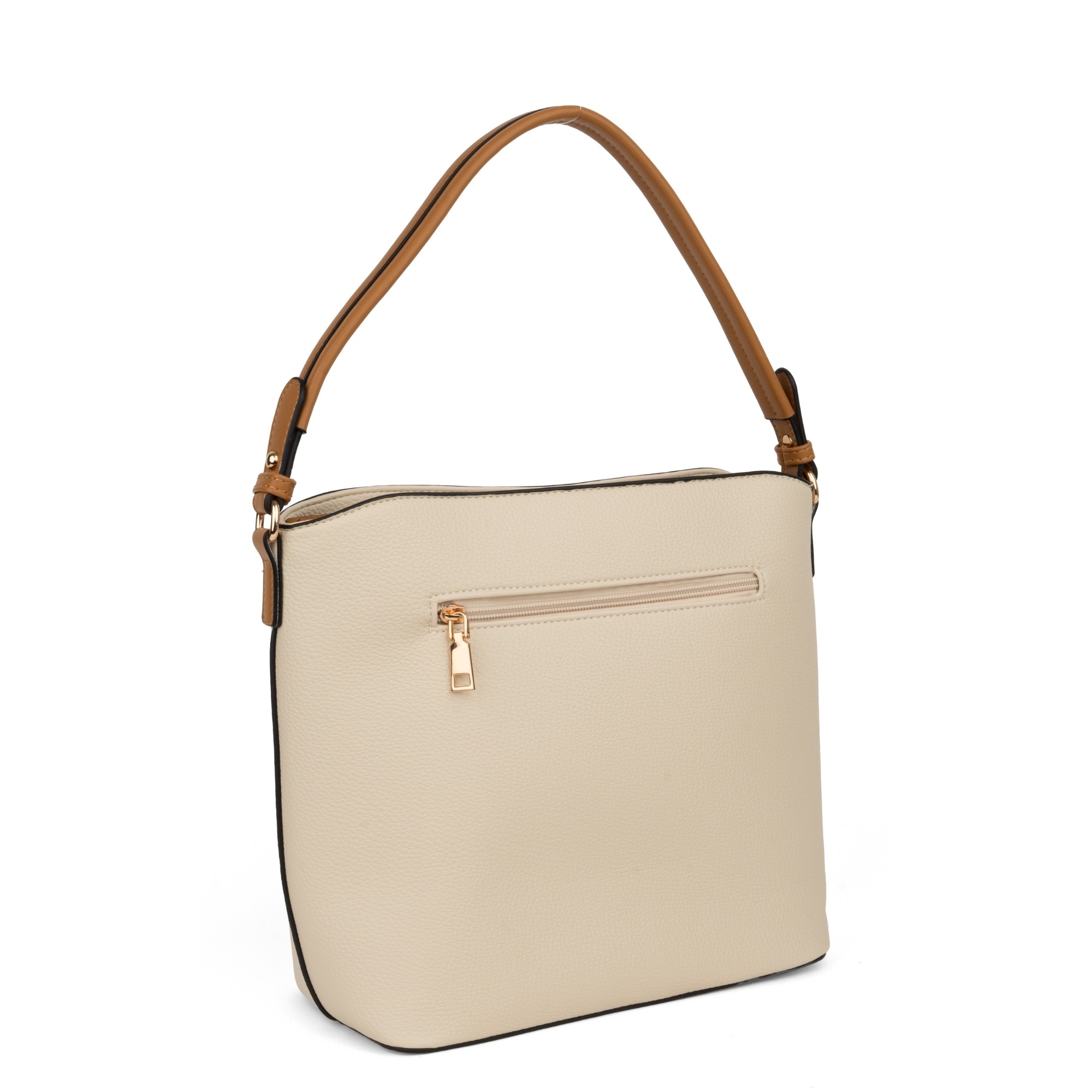 STELLA NEW YORK Rankinė per petį moterims, Smėlio, Shoulder bag 2