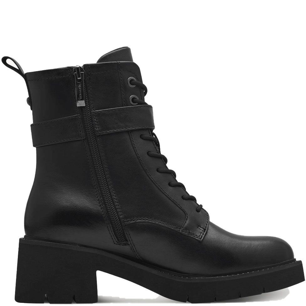 TAMARIS Auliniai moterims, Juoda, Lace boot 4