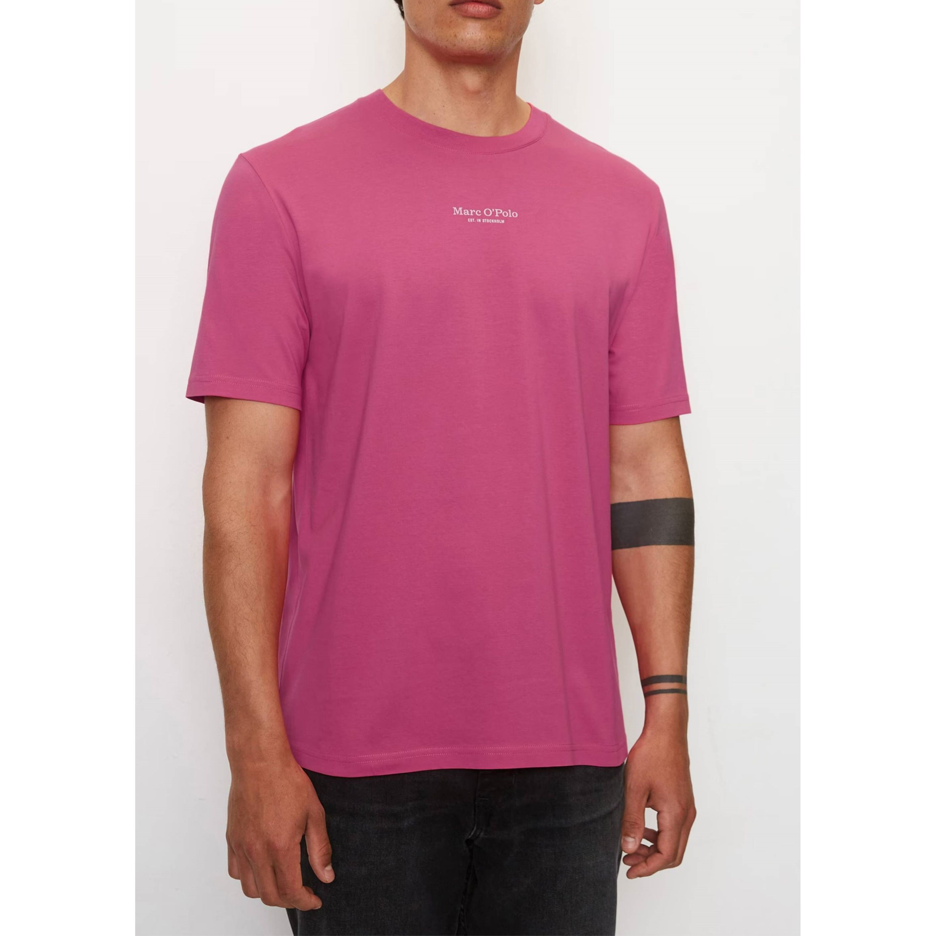 MARC O'POLO Marškinėliai vyrams, Rožinė 2