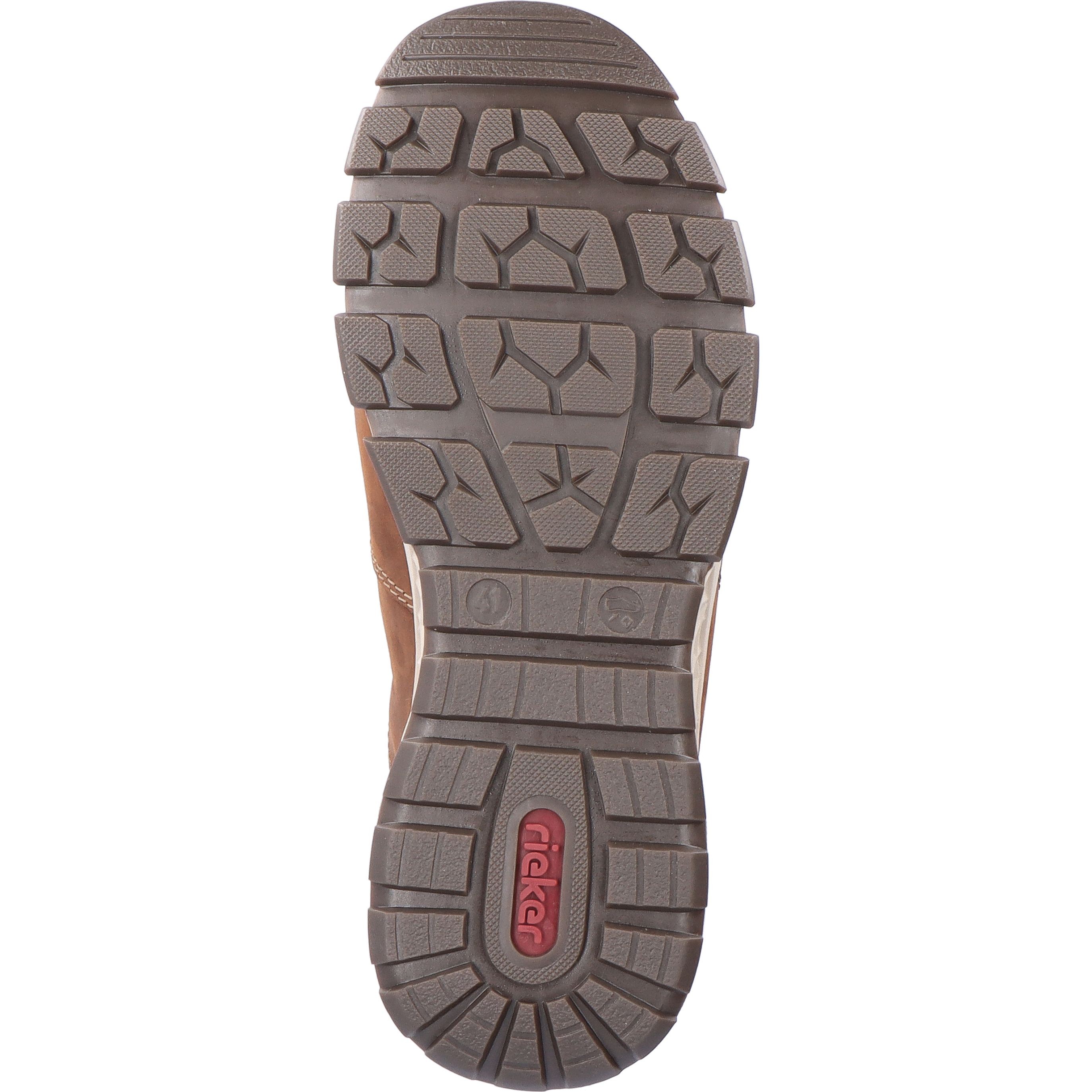 RIEKER Aulinukai vyrams, Ruda, BOOTIES 4