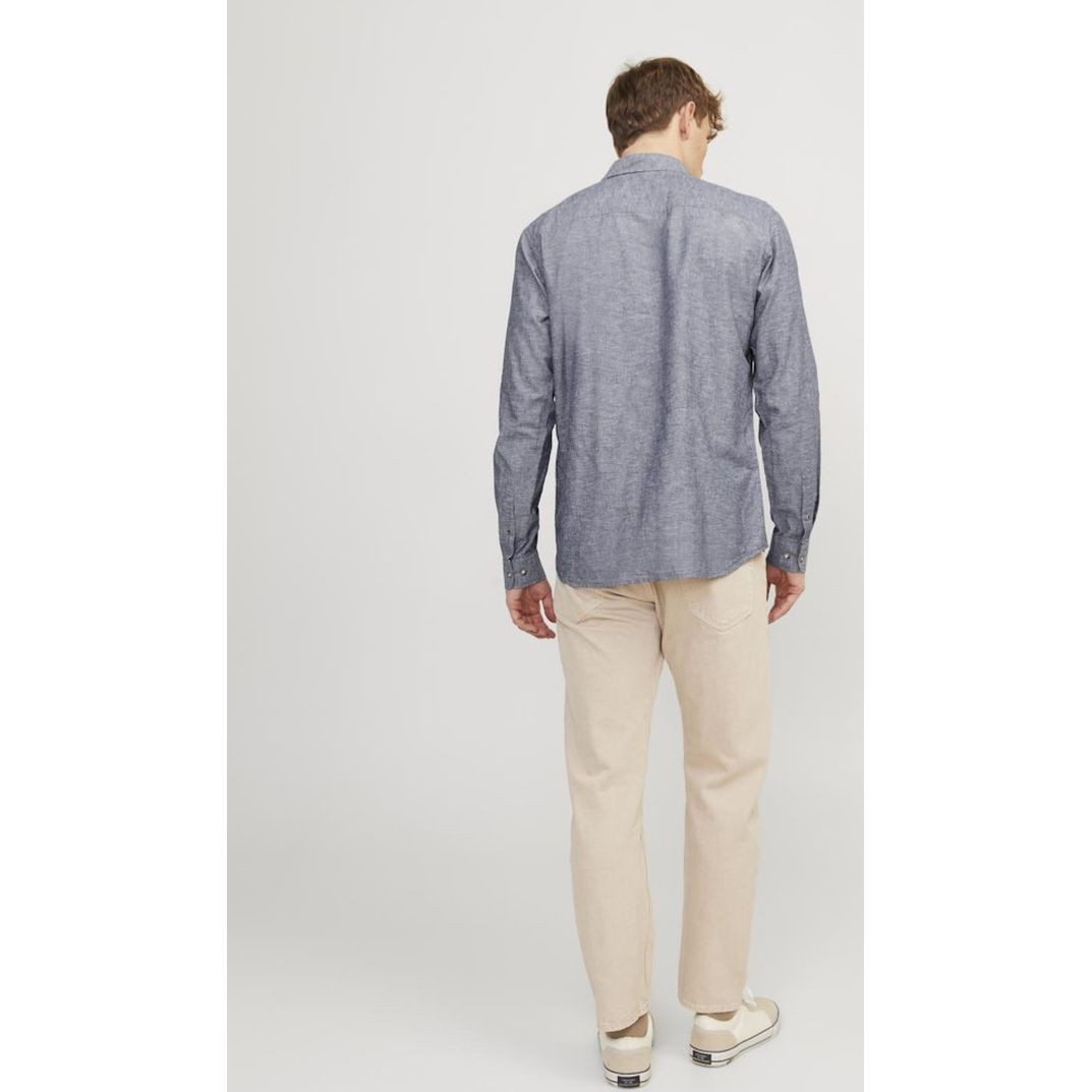 JACK & JONES Marškiniai vyrams, Mėlyna, Jjesummer shirts 6