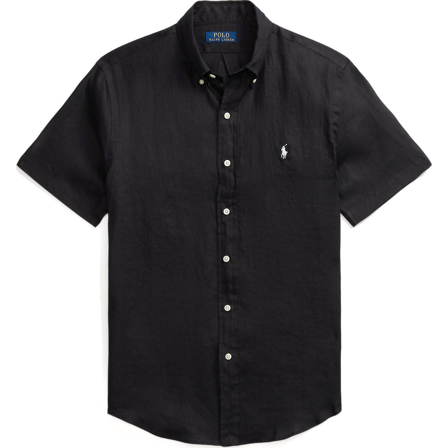 POLO RALPH LAUREN Marškiniai trump. rankovėmis vyrams, Juoda, Short sleeve sport shirt