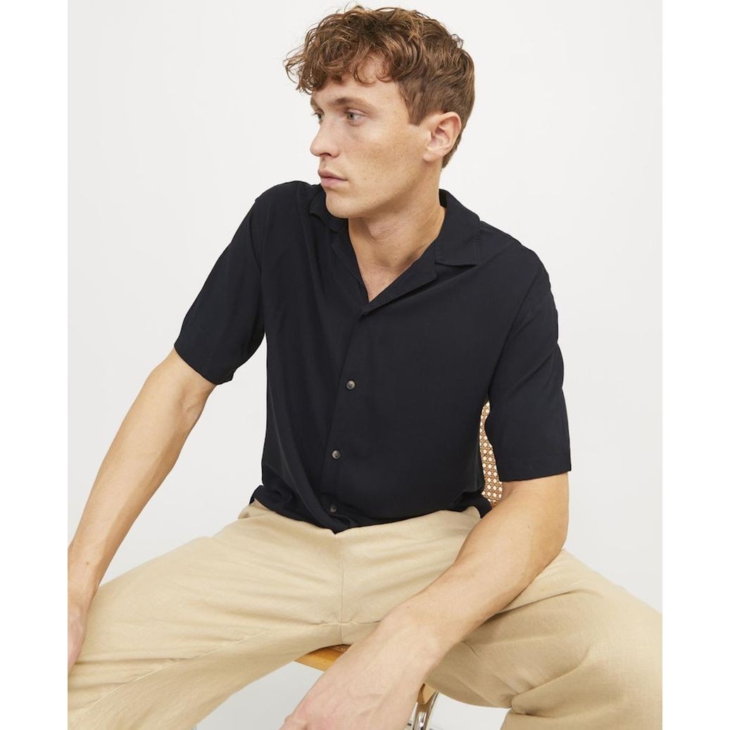 JACK & JONES Marškiniai vyrams, Juoda, Jjejeff shirts 6