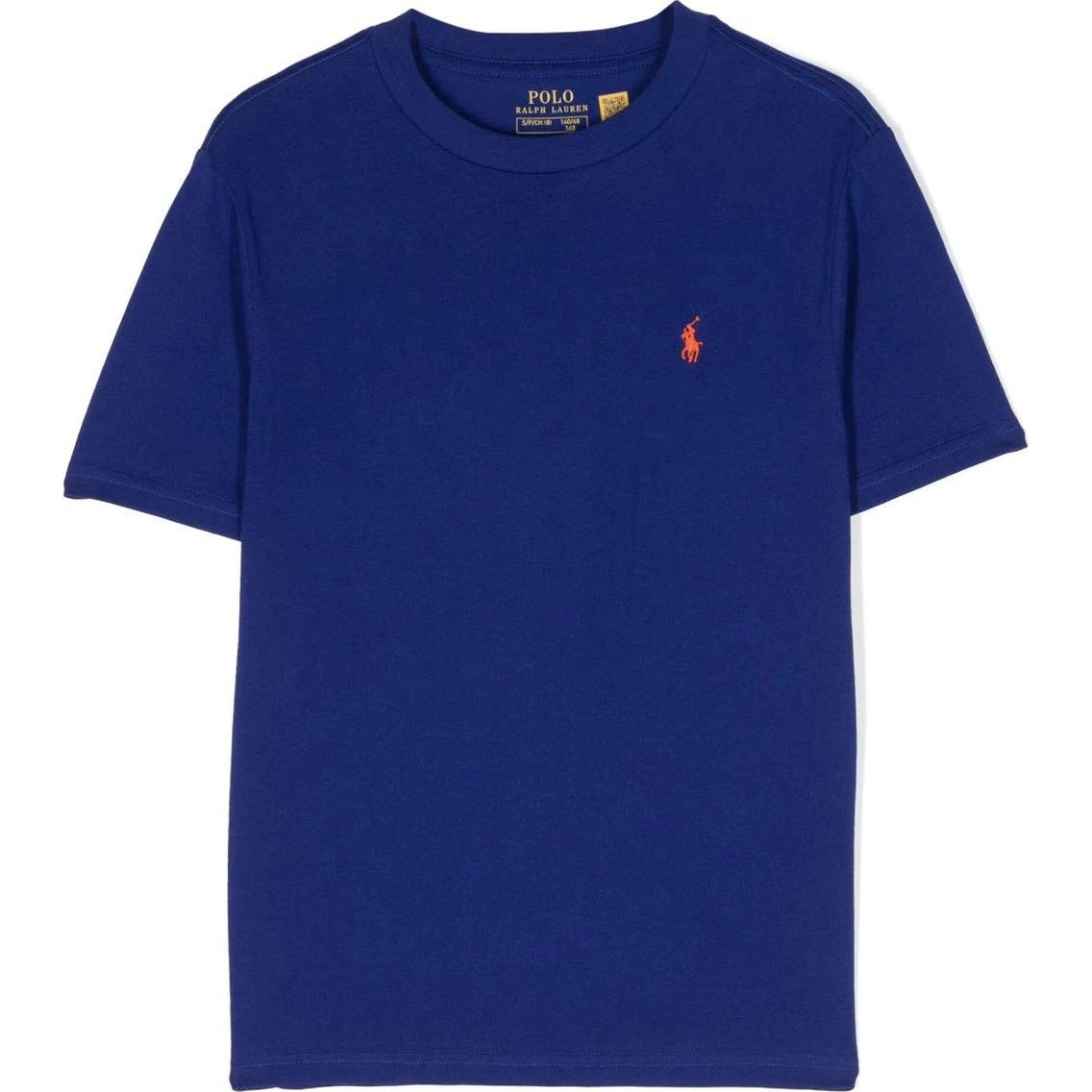 RALPH LAUREN KIDS Marškinėliai trump. rankovėmis berniukams, Mėlyna, Short sleeve tee 1
