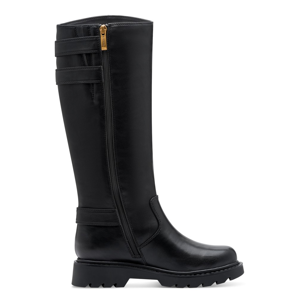 TAMARIS Auliniai moterims, Juoda, Boots 25623-45 3