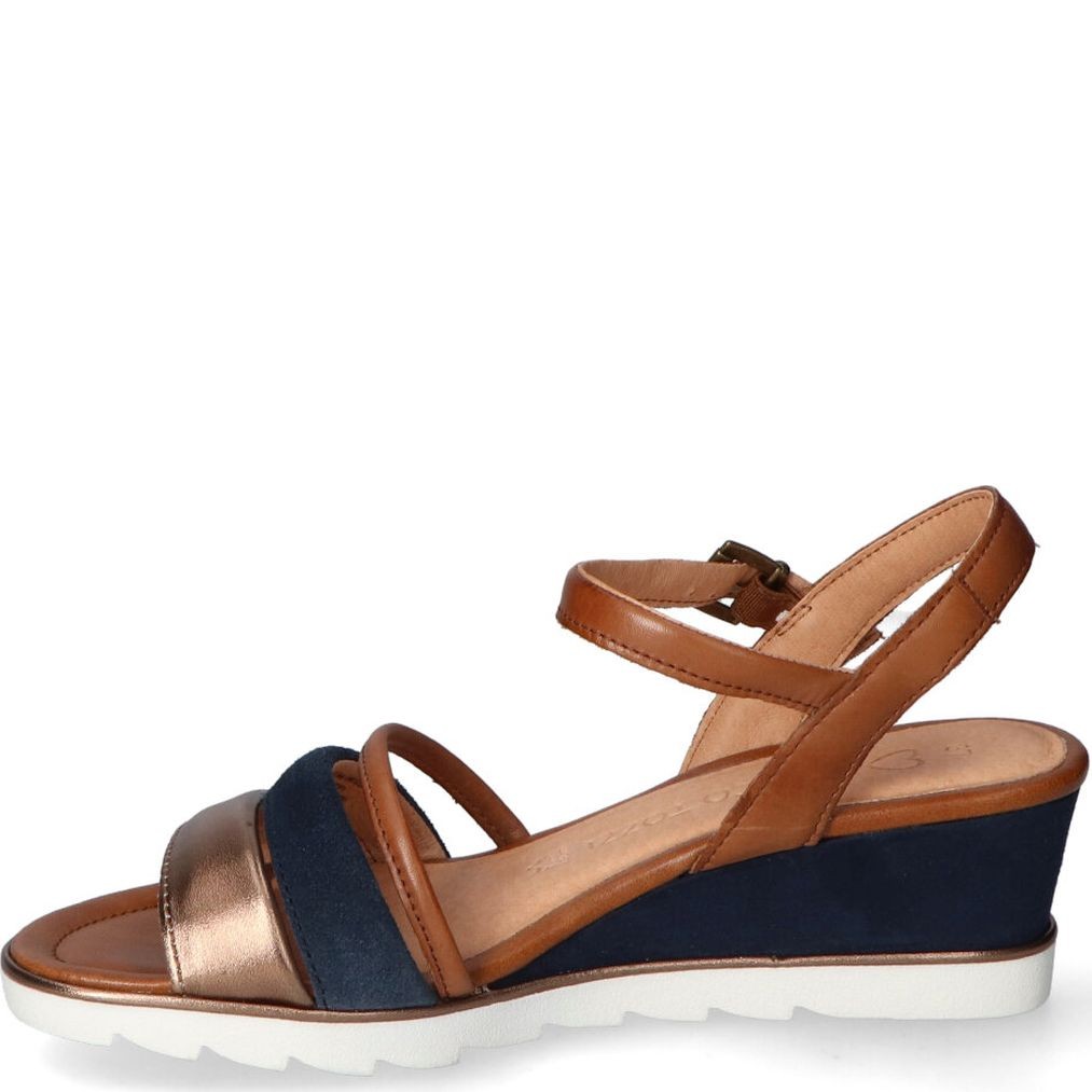 MARCO TOZZI Basutės moterims, Mėlyna, SANDALS 3