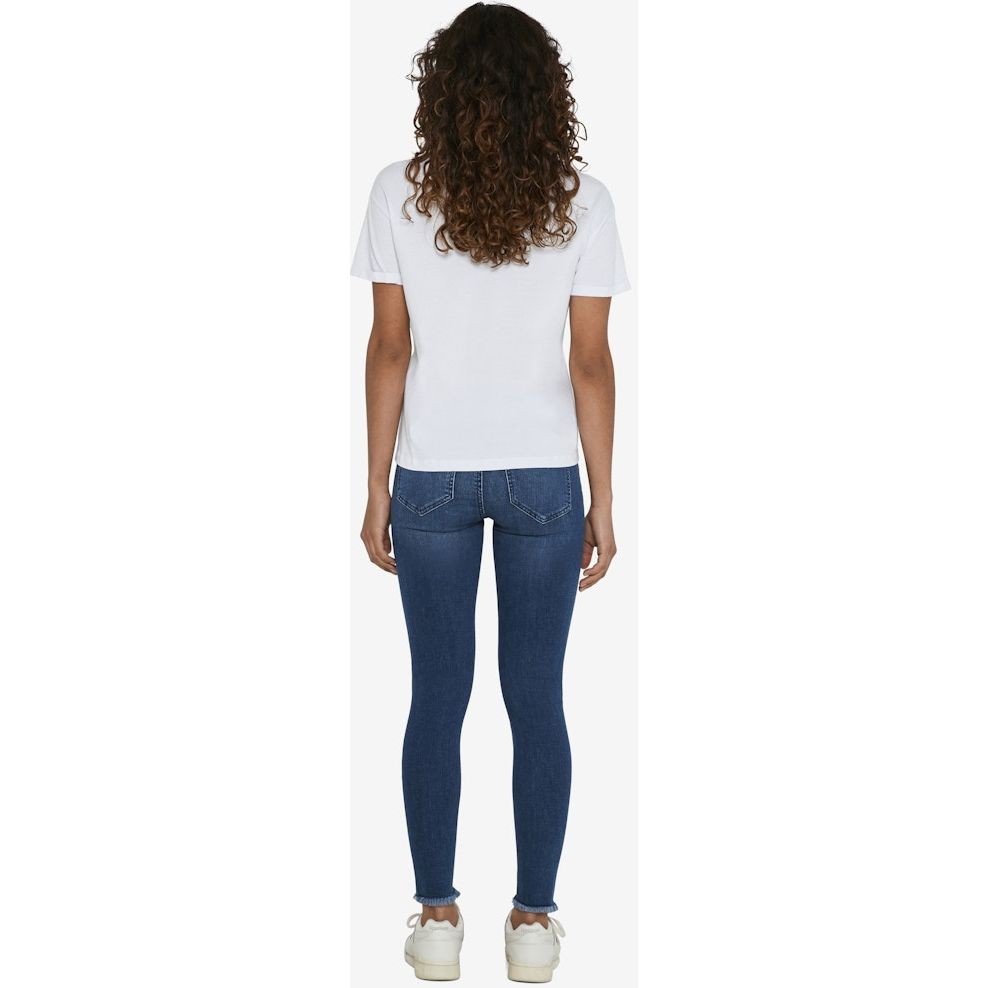 NOISY MAY Marškinėliai moterims, Balta, Nmbrandy t-shirts 4