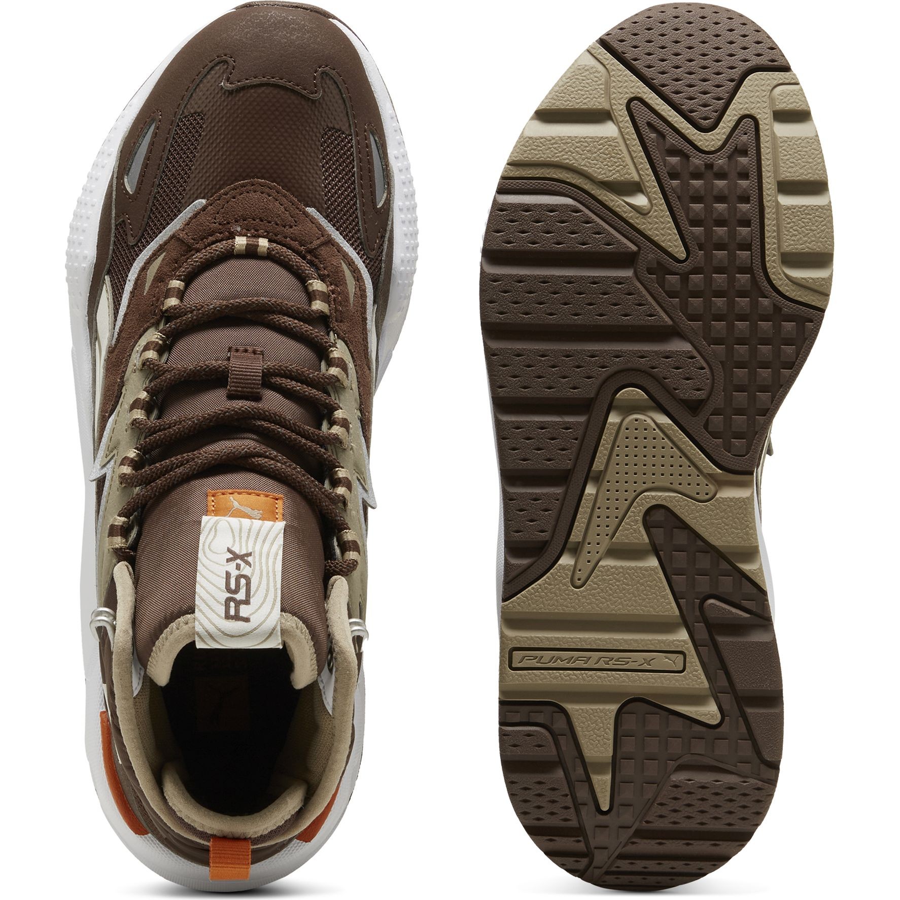 PUMA Aulinukai moterims, Ruda, Rs-x booties 5