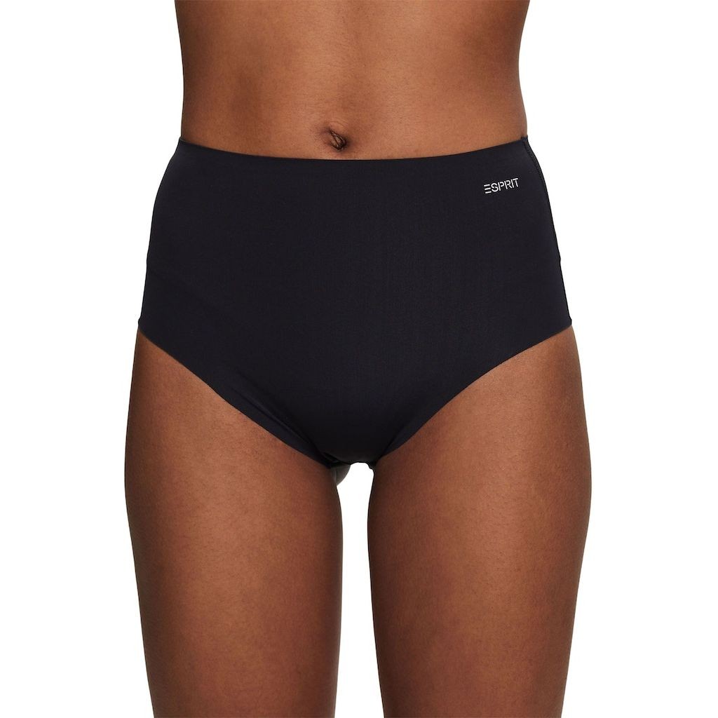 ESPRIT Apatinė kostiumėlio dalis moterims, Juoda, Recycled: soft shaping briefs 2