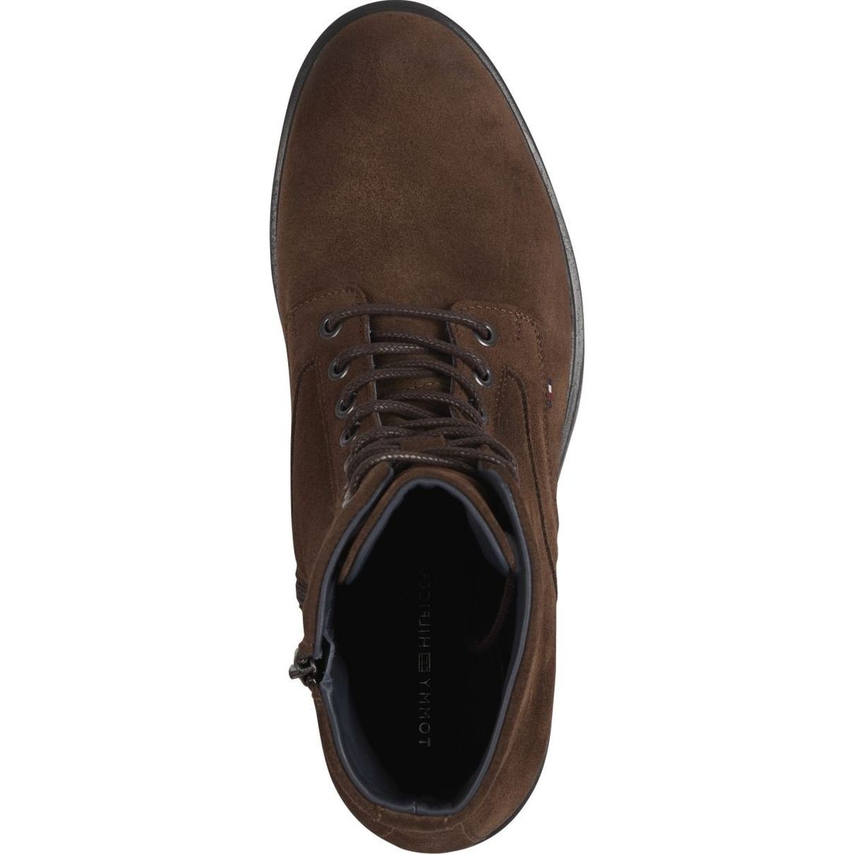 TOMMY HILFIGER Aulinukai vyrams, Ruda, ELEVATED ROUNDED LACE BOOT 4