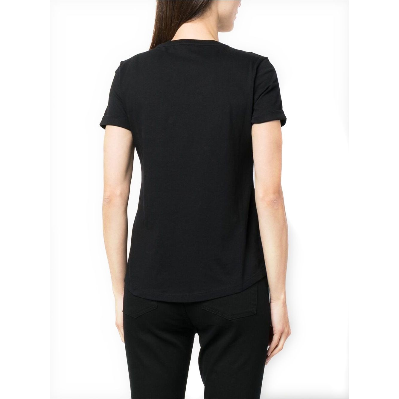 LAUREN RALPH LAUREN Marškinėliai trump. rankovėmis moterims, Juoda, Hailly short sleeve t-shirt 3