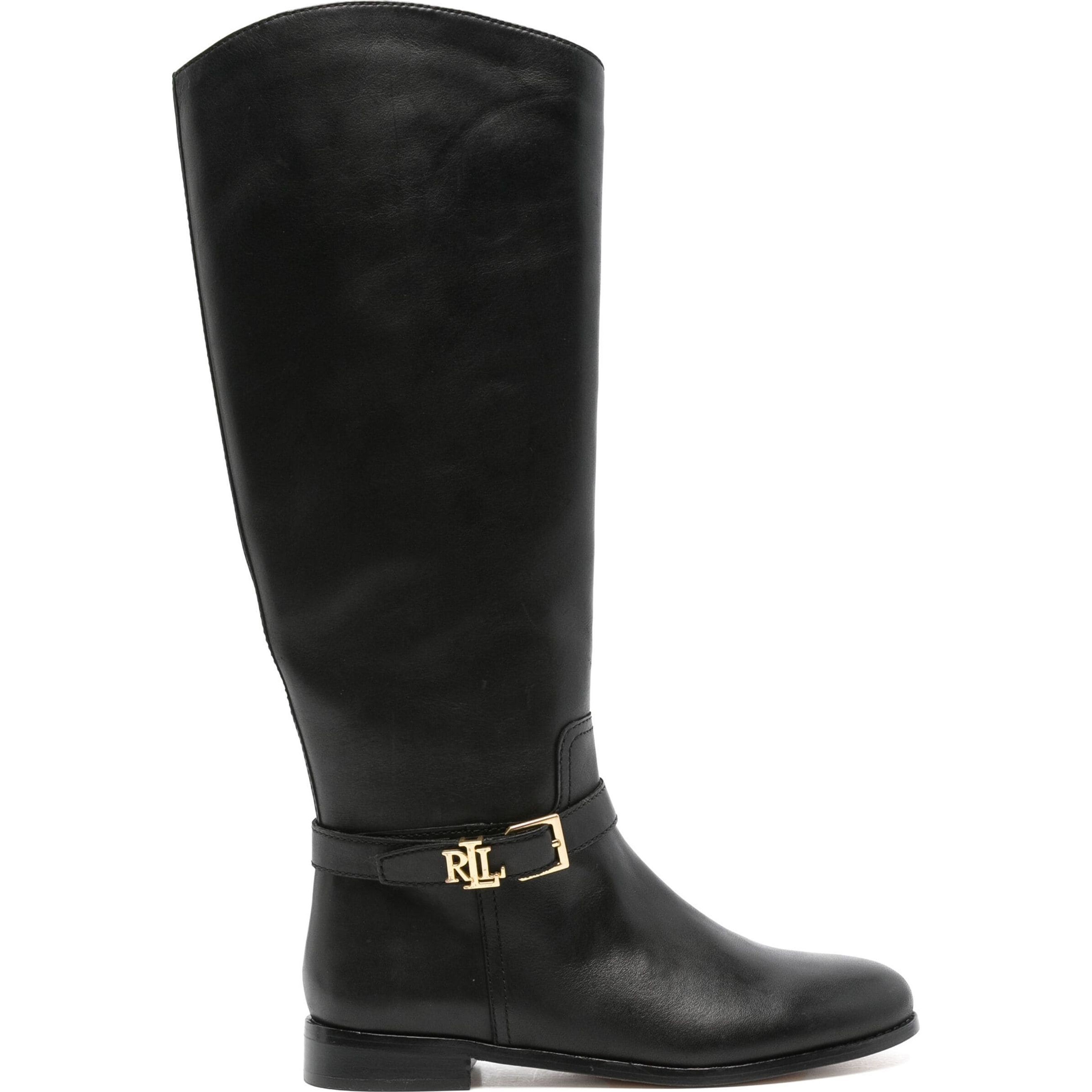 LAUREN RALPH LAUREN Auliniai moterims, Juoda, Brooke tall boots tall boot 2