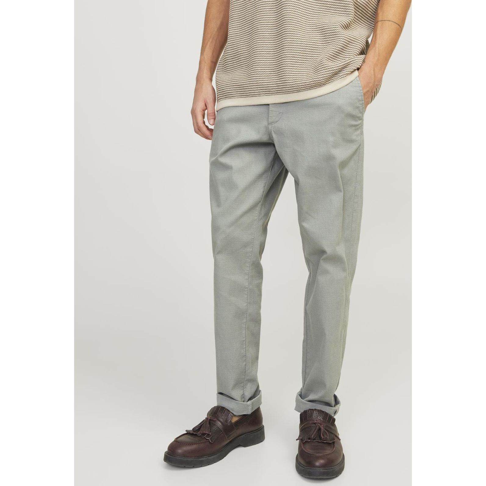 JACK & JONES Kelnės vyrams, Žalia, Jpstmarco pants 3