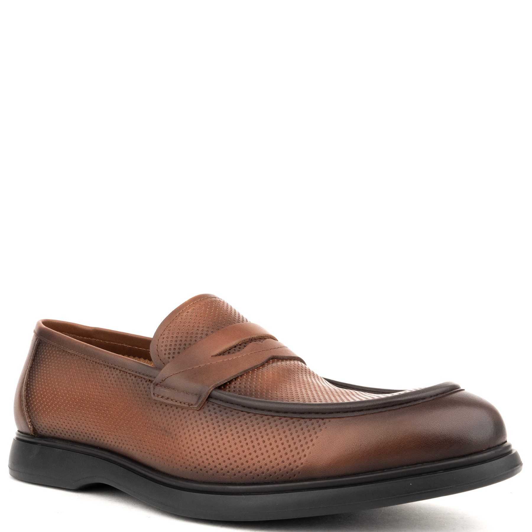 LA CONTE Loaferiai vyrams, Ruda, Loafers 1