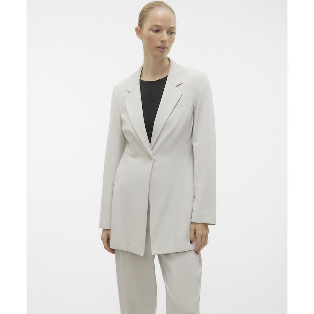 VERO MODA Švarkas moterims, Sidabrinė, Vmcharity blazers 2