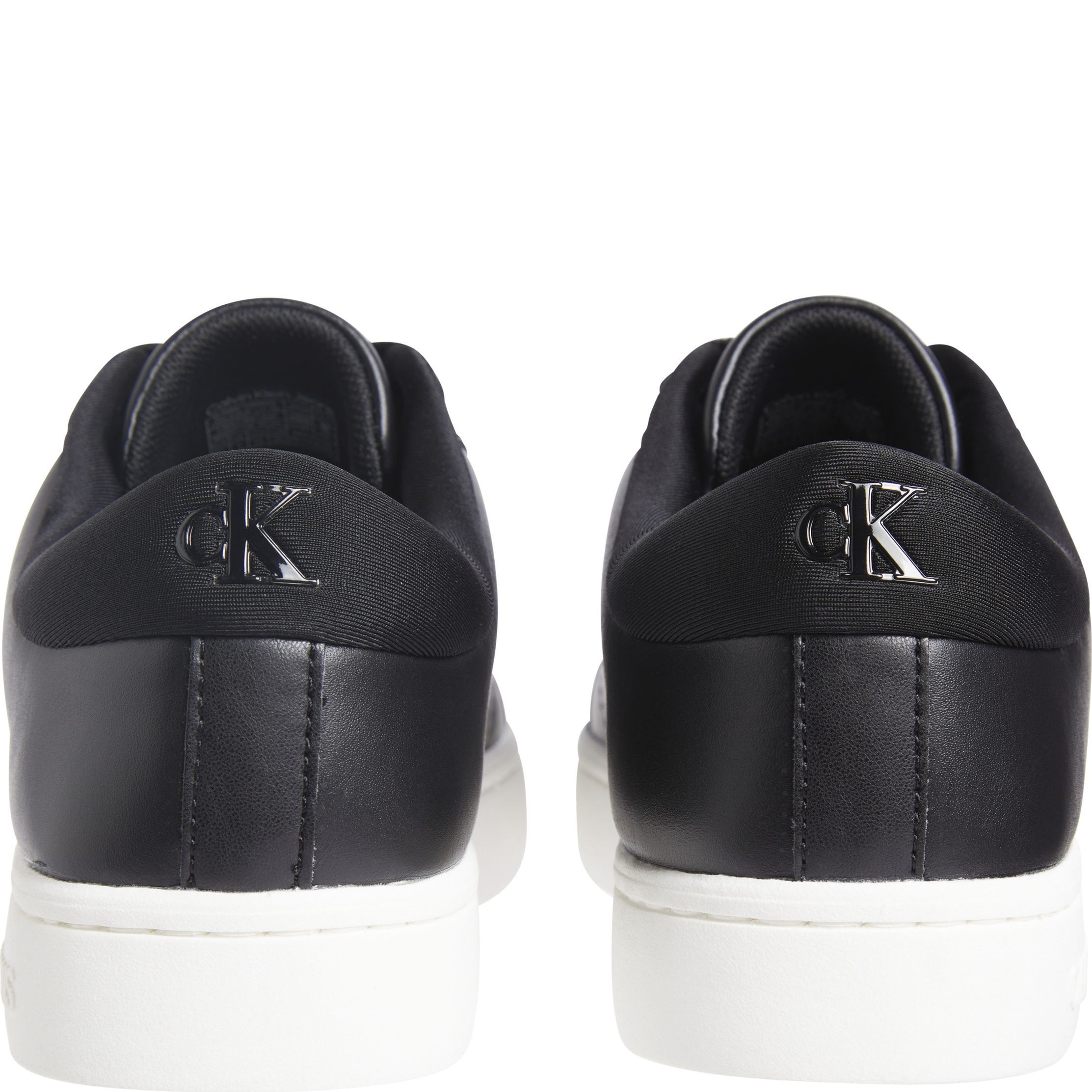 CALVIN KLEIN JEANS Laisvalaikio bateliai moterims, Juoda, Classic cupsole low leisure 4