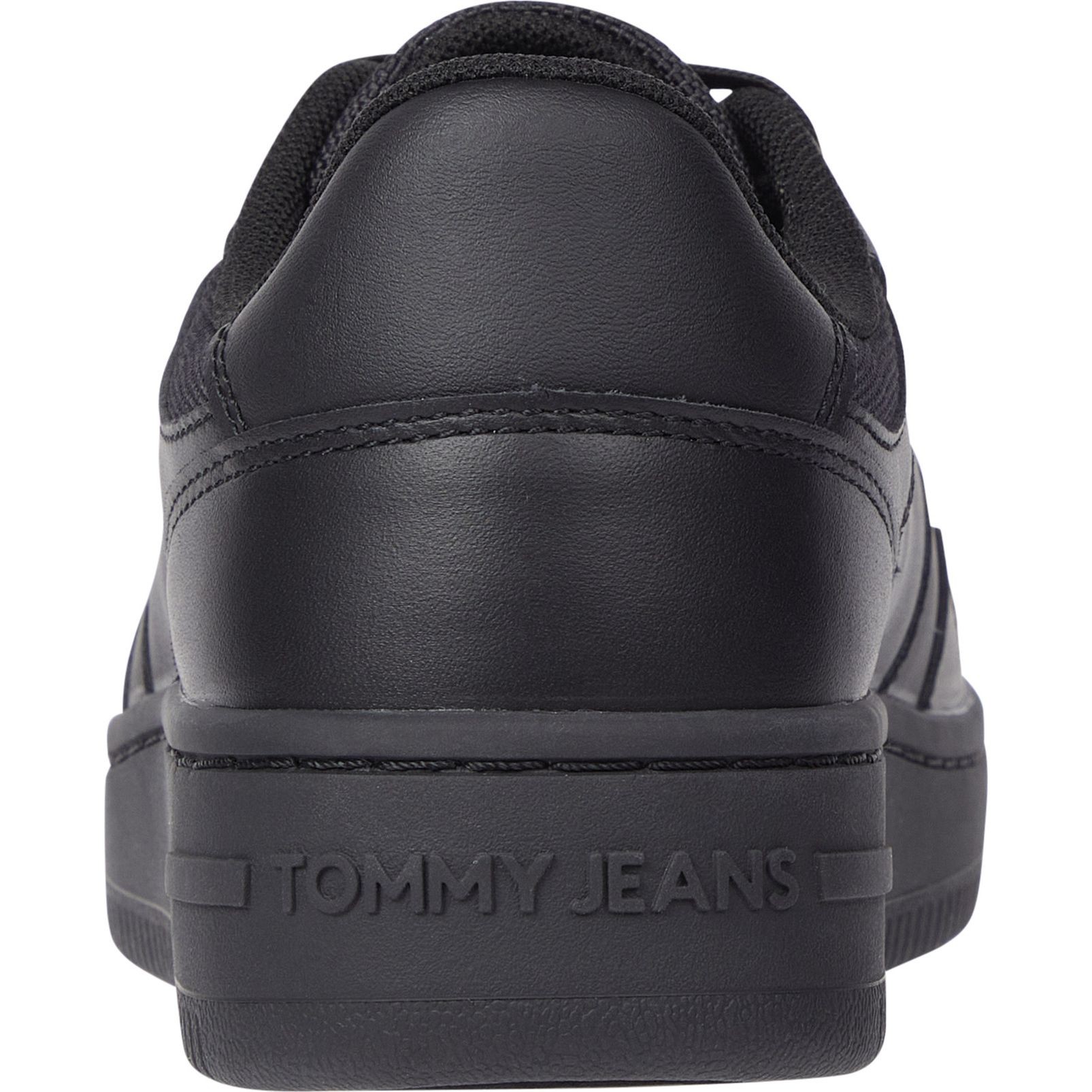 TOMMY JEANS Laisvalaikio bateliai moterims, Juoda, Retro basket leisure 4