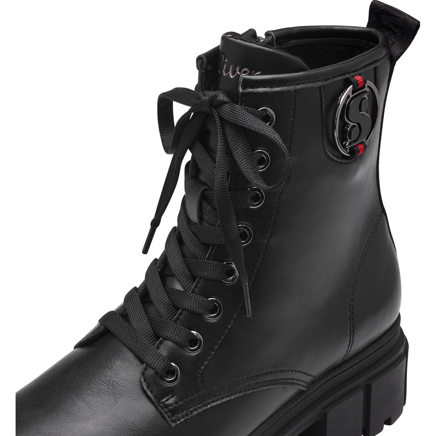 S.OLIVER Aulinukai moterims, Juoda, Booties 6