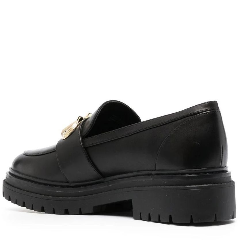 MICHAEL KORS Loaferiai moterims, Juoda, Parker lug loafer 3