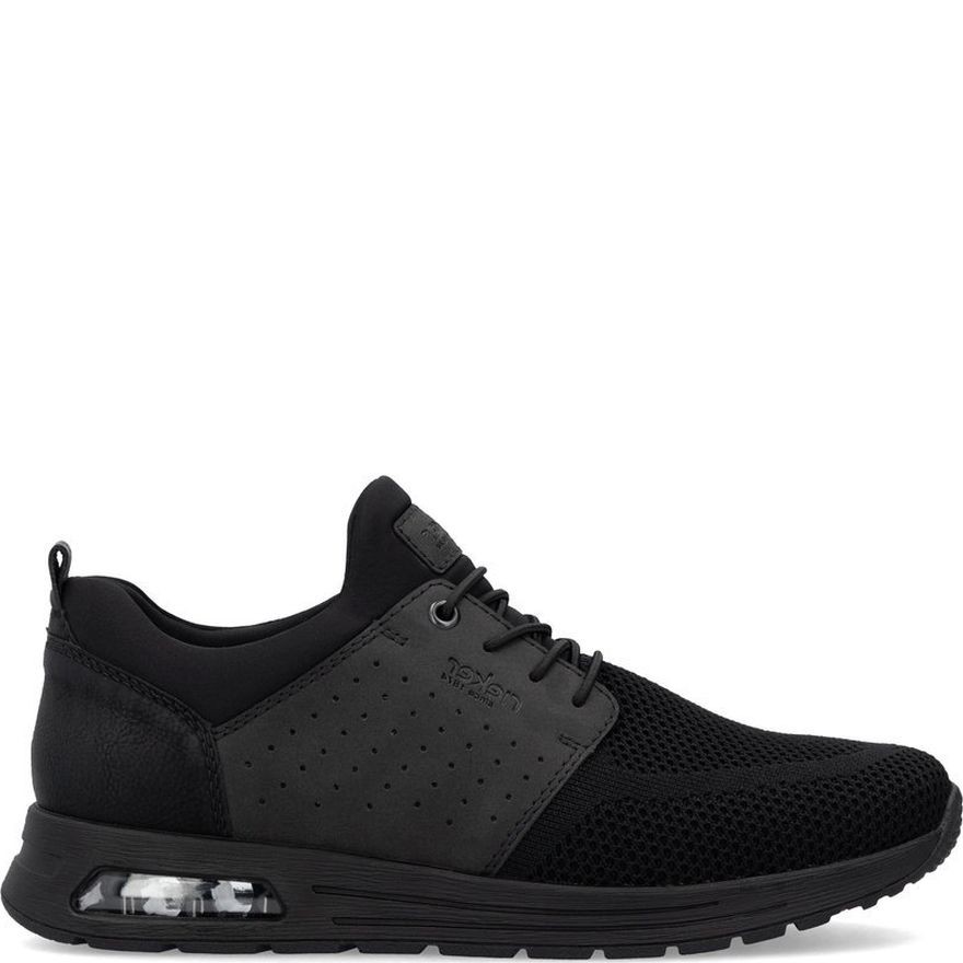 RIEKER Laisvalaikio bateliai vyrams, Juoda, Men's shoes 2