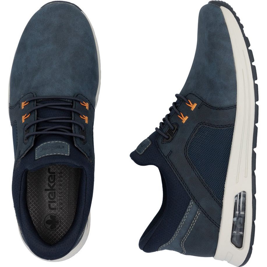 RIEKER Laisvalaikio bateliai vyrams, Mėlyna, Slipper 8