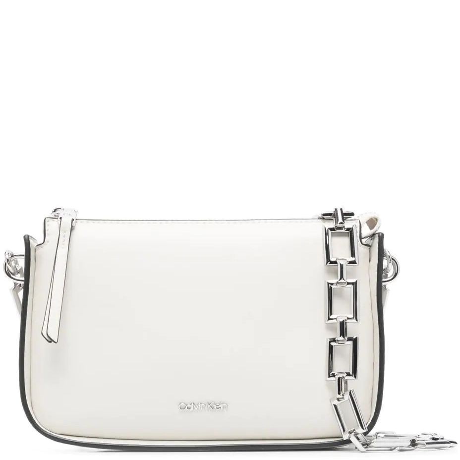 CALVIN KLEIN Rankinė per petį moterims, Smėlio, ARCHIVAL CHAIN CROSSBODY XS 1