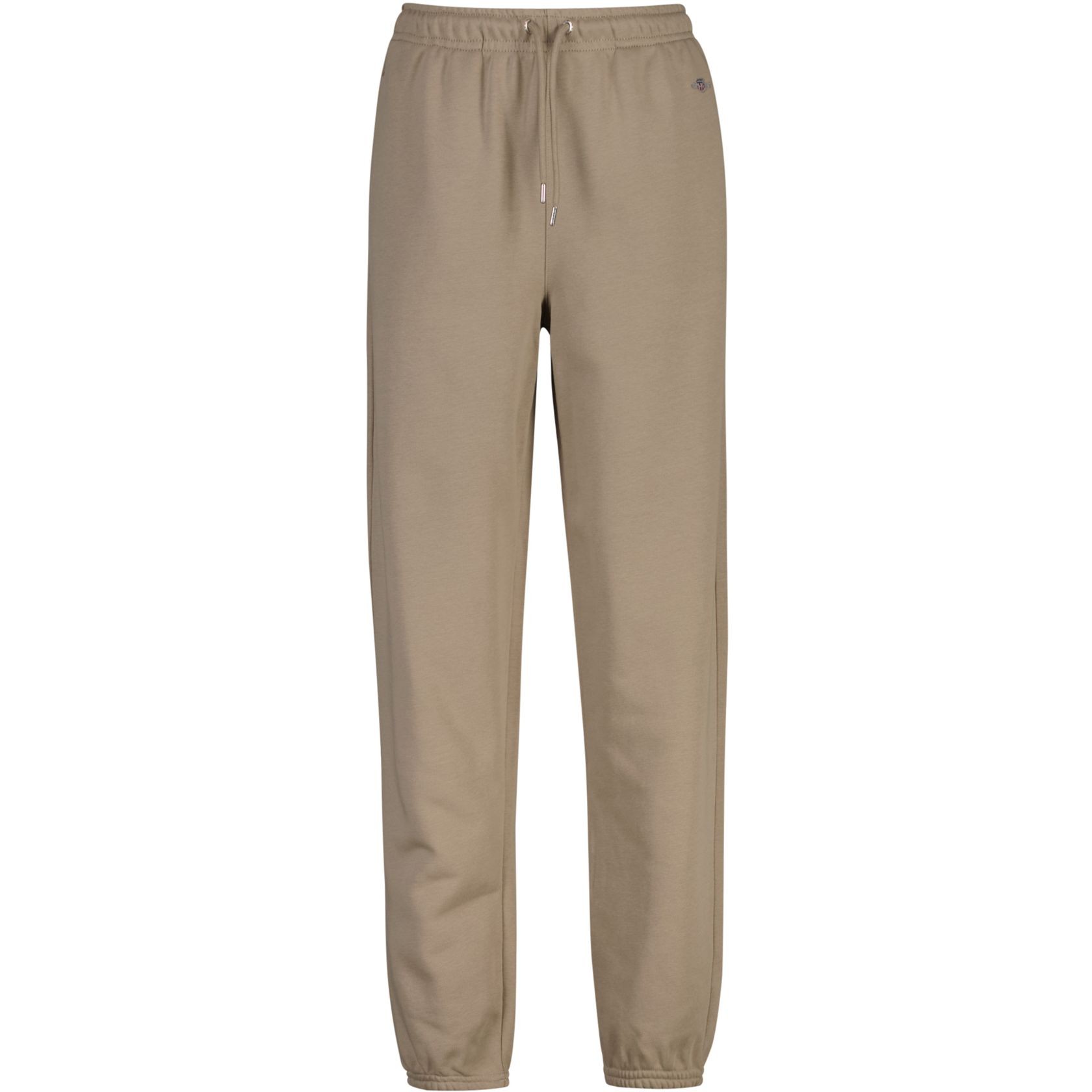 GANT Laisvalaikio kelnės moterims, Smėlio, reg shield sweatpants 1