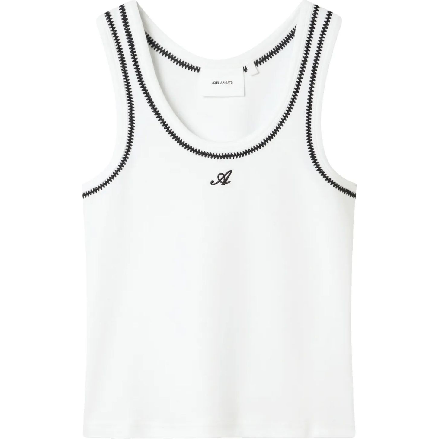 AXEL ARIGATO Marškiniai be rankovių moterims, Balta, Haven signature tank