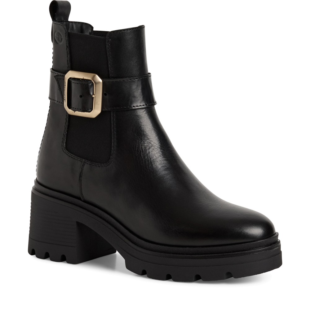 TAMARIS Aulinukai moterims, Juoda, Booties 25433-45 1