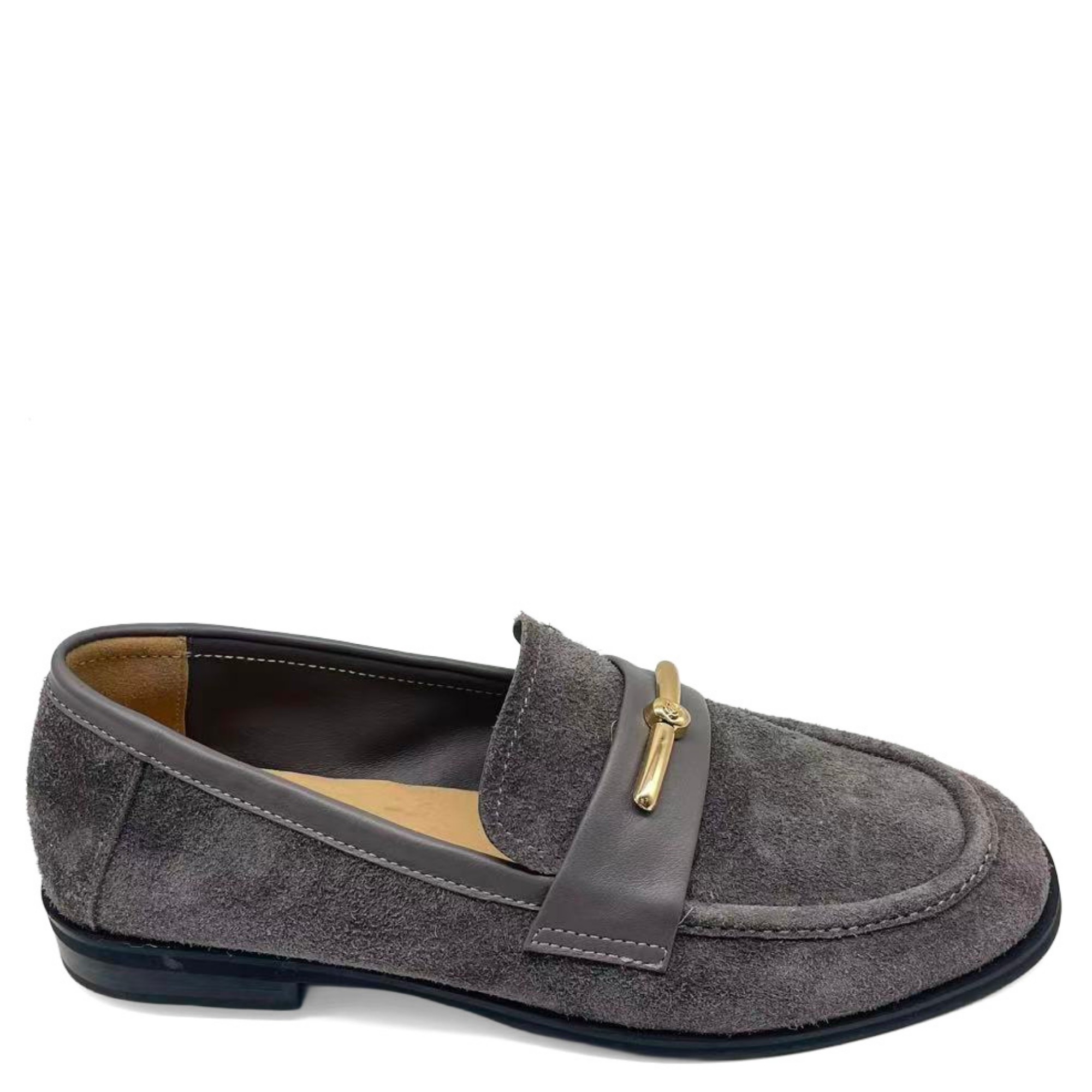 LA CONTE Loaferiai moterims, Pilka, Loafers 1