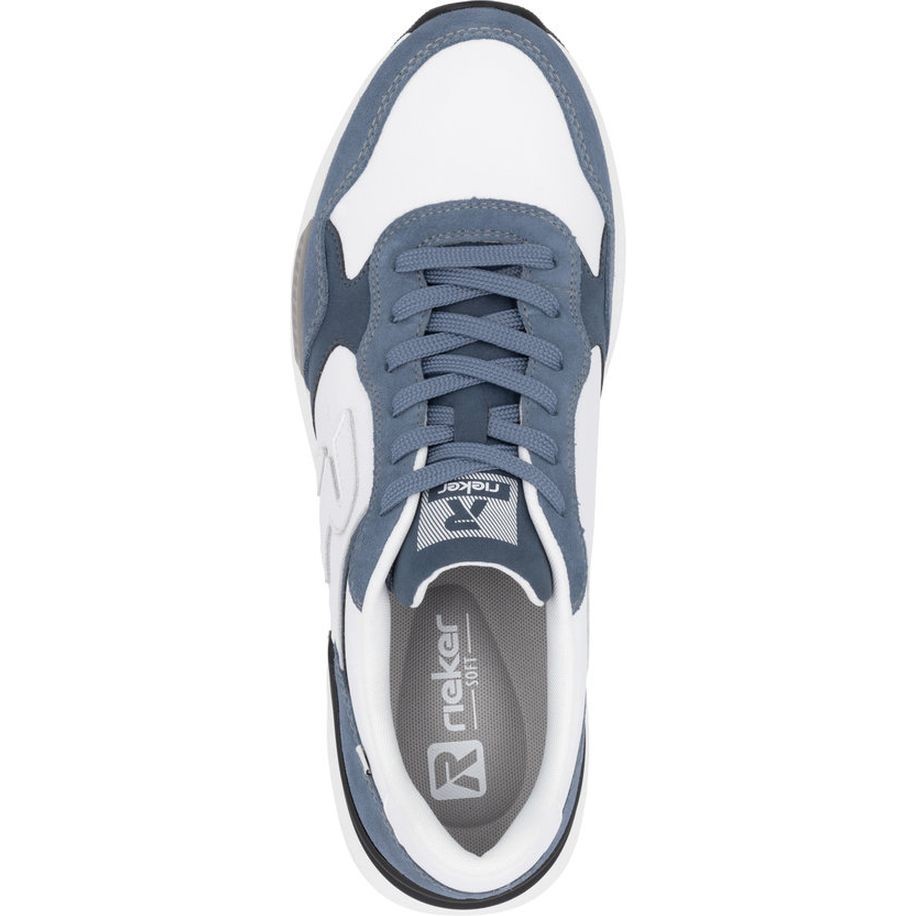 RIEKER Laisvalaikio bateliai vyrams, Balta, Sneakers 5