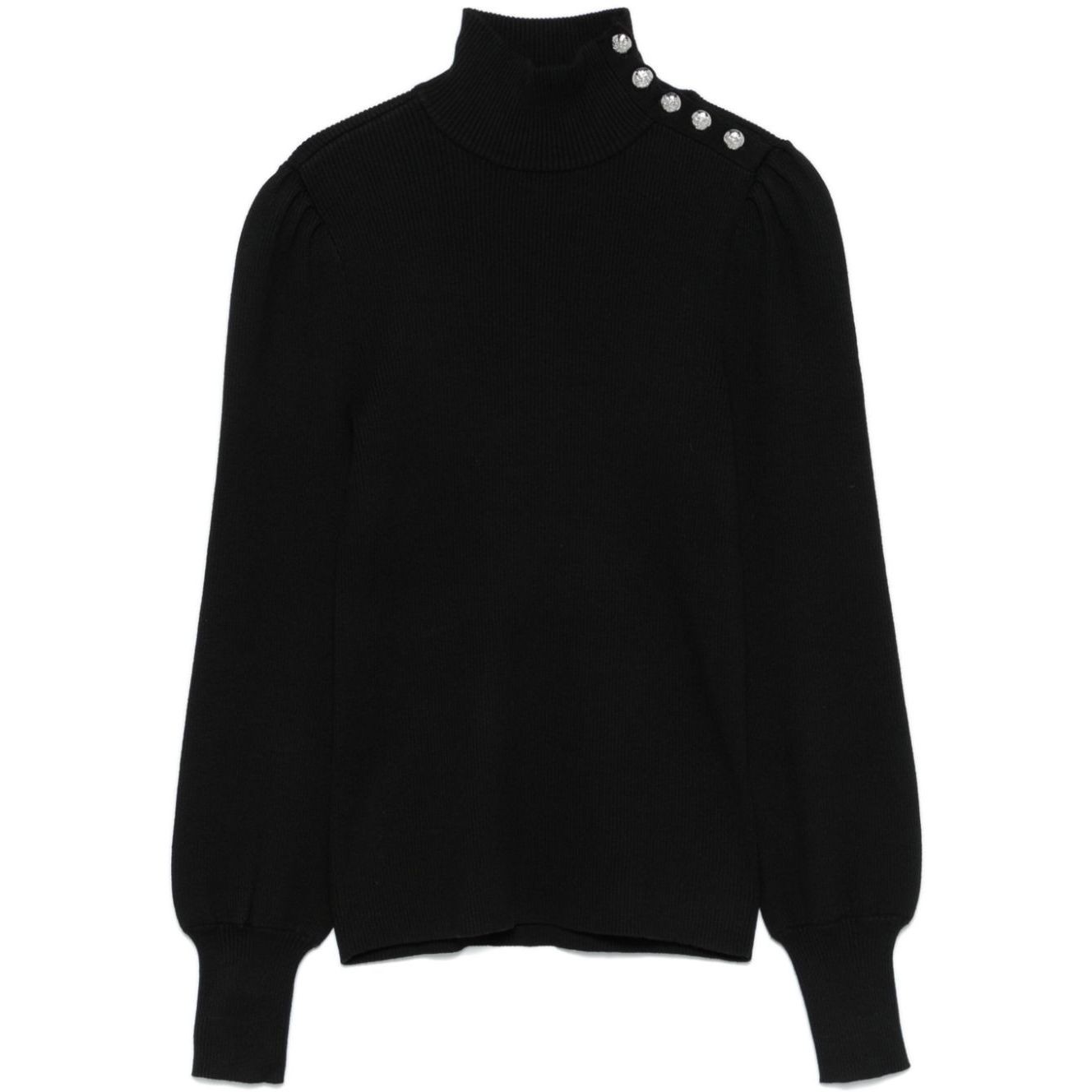 LAUREN RALPH LAUREN Megztinis moterims, Juoda, Dworina long sleeve pullover