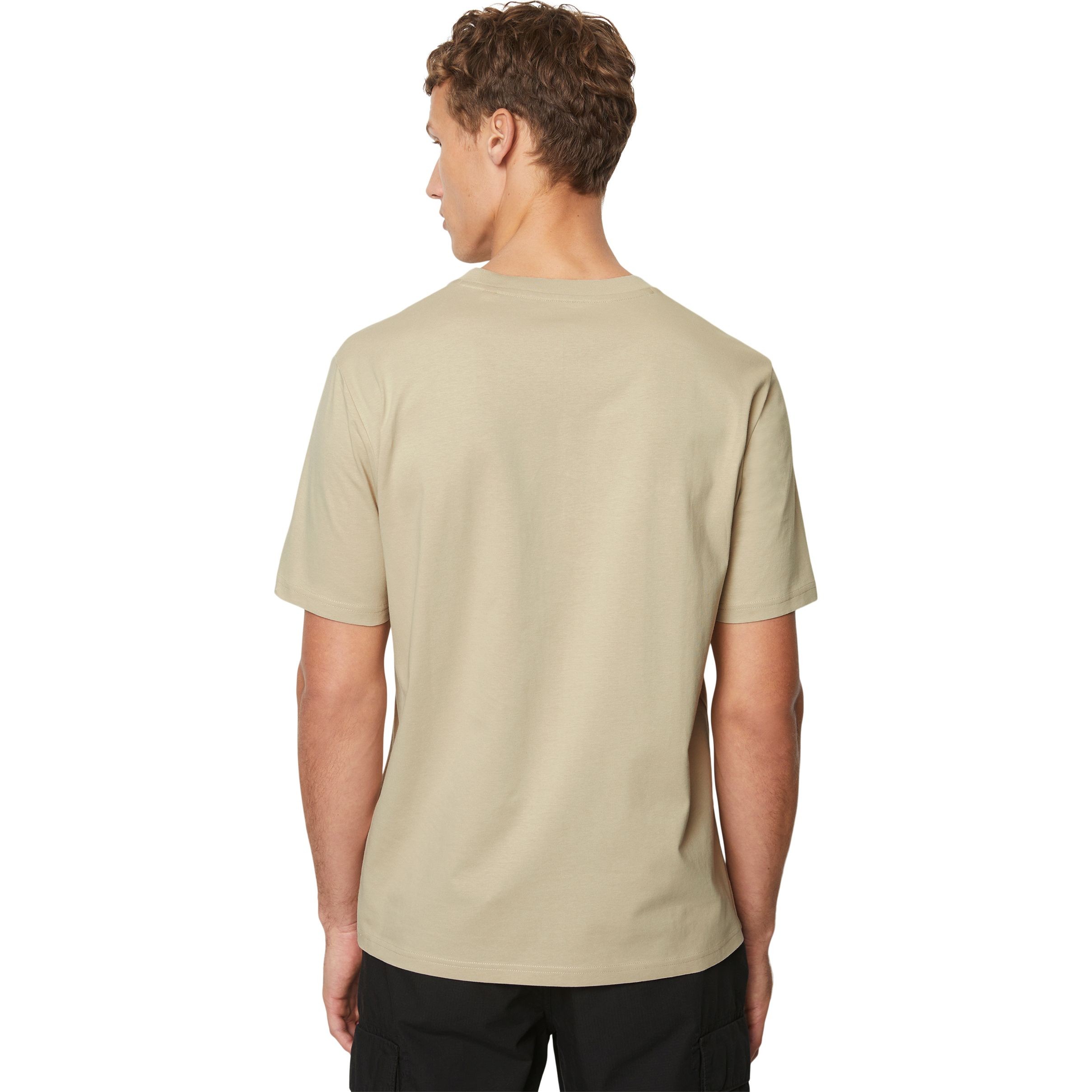 MARC O'POLO Marškinėliai vyrams, Smėlio 3